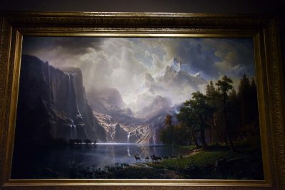 Among the Sierra Nevada, California (1868) - Albert Bierstadt - 5220