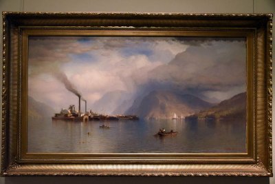 Storm King on the Hudson (1866) - Samuel Colman - 5228