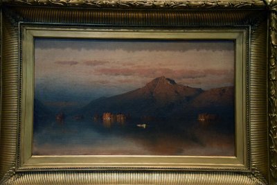 Whiteface Mountain from Lake Placid (1866) - Sanford Robinson Gifford - 5232