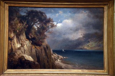 Lake Scene (1875) - Edward L. Custer - 5247