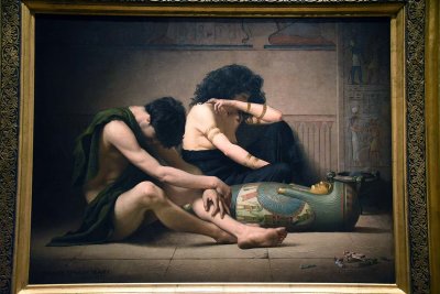 Lamentations over the Death of the First-Born of Egypt (1877) - Charles Sprague Pearce - 5270