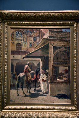 Hindu Merchants (c. 4885) - Edwin Lord Weeks - 5275