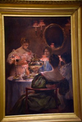 Russian Tea (c. 1896) - Irving R. Wiles - 5334