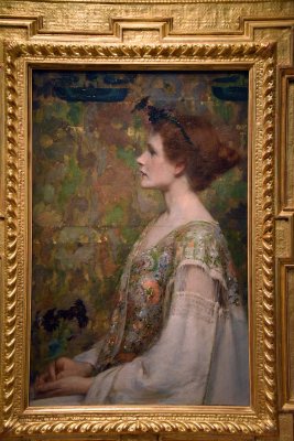 Woman with Red Hair (18994) - Albert Herter - 5392