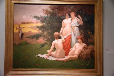An Eclogue (1890) - Kenyon Cox - 5382