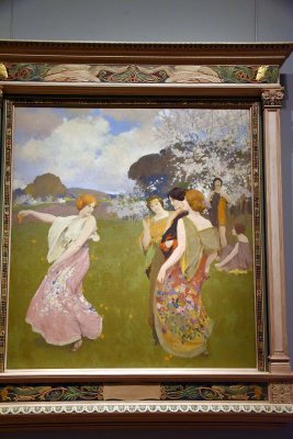 Spring Dance (c. 1917) - Arthur F. Mathews - 5388