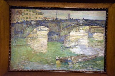 Ponte Santa Trinita (1897) - Childe Hassam - 5398