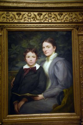Mrs William T. Evans and Her Son (1895) - Henry O. Walker - 5435