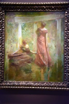 Music (c. 1895) - Thomas Wilmer Dewing - 5467