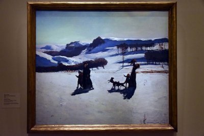 Snow Fields. Winter in the Berkshires (1909) - Rockwell Kent - 5482