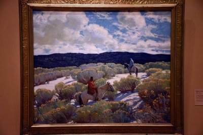 Riders at Sunset (1935-45) - E. Martin Hennings - 5504