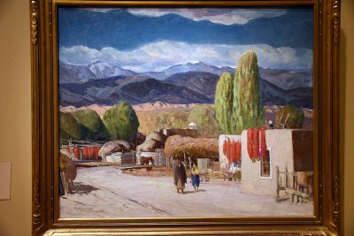 Red Pepper Time (c. 1930) - Oscar Edmund Berninghaus - 5506