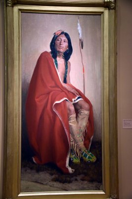 Elk-Foot of the Taos Tribe (1909) - Eanger Irving Couse - 5525