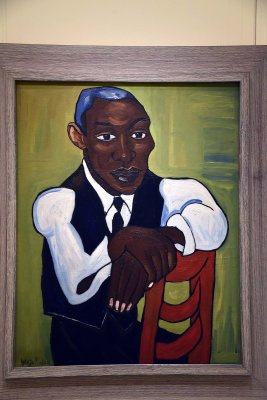 Man in a Vest (1939-40) - William H. Johnson - 5533