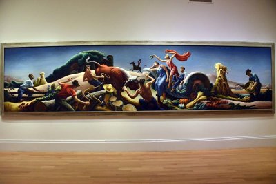 Achelous and Hercules (1947) - Thomas Hart Benton - 5543