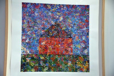 Houses: Dots, Hatches (1999) - Jennifer Bartlett - 5628