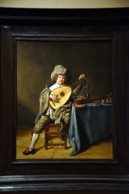 Self-Portrait as a Lute Player (c. 1635) - Jan Miense Molenaer - 6015