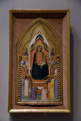 Madonna and Child with Saints and Angels (1330s) - Bernardo Daddi - 6110