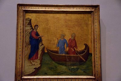 The Calling of the Apostles Peter and Andrew (1308-1311) - Duccio di Buoninsegna - 6112