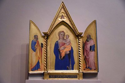 Madonna and Child with St Peter and St John the Evangelist (c. 1360) - Nardo di Cione - 6118