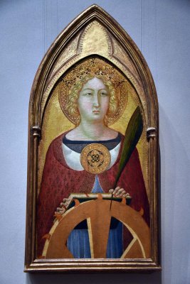 Saint Catherine of Alexandria (1335-1340) - Bartolomeo Bulgarini - 6139