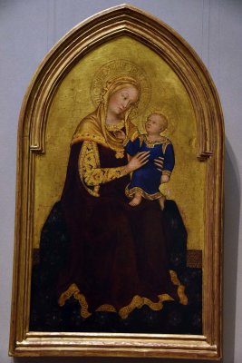 Madonna and Child Enthroned (1420) - Gentile da Fabriano - 6159