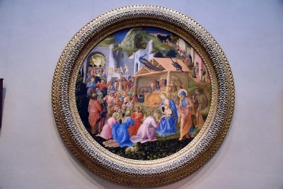 The Adoration of the Magi (1440-1460) - Fra Angelico and Fra Filippo Lippi - 6224