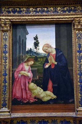 The Adoration of the Child (1475-1480) - Filippino Lippi - 6250