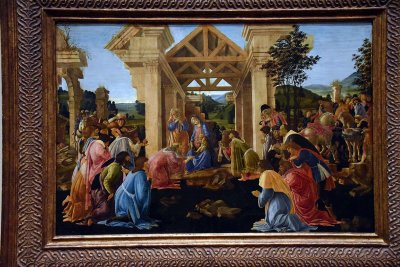 The Adoration of the Magi (1478-1482) - Sandro Botticelli - 6257