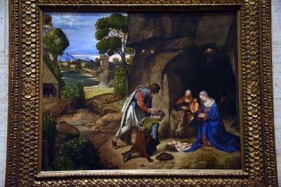 The Adoration of the Shepherds (1505-1510) - Giorgione - 6333