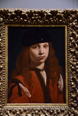 Portrait of a Youth (1495-1498) - Giovanni Antonio Boltraffio - 6423