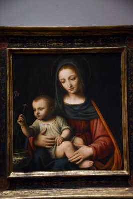 The Madonna of the Carnation (1515) - Bernardino Luini - 6441