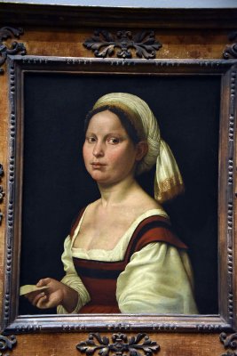 Portrait of a Young Woman (c. 1525) - Giuliano Bugiardini - 6450