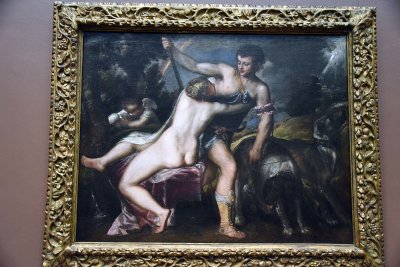 Venus and Adonis (1540-1565) - Titian - 6547