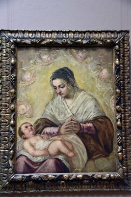 The Madonna of the Stars (second half 16th c.) - Jacopo Tintoretto - 6568