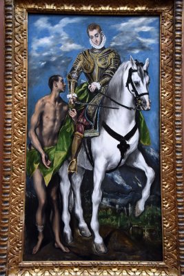 Saint Martin and the Beggar (1597-1599) - El Greco - 6644