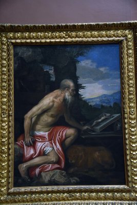 Saint Jerome in the Wilderness (1575-1585) - Veronese - 6650