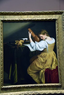 The Lute Player (1612-1620) - Orazio Gentileschi  - 6667