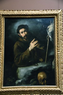 Saint Francis in Prayer (1620-1630) - Bernardo Strozzi - 6671