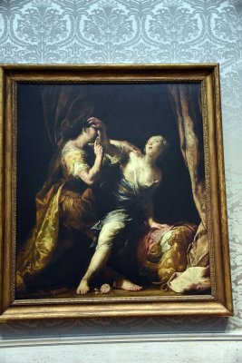 Tarquin and Lucretia (c. 1695-1700) - Giuseppe Maria Crespi - 6690