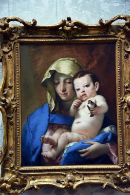 Madonna of the Goldfinch (18th c.) - Giovanni Battista Tiepolo - 6725