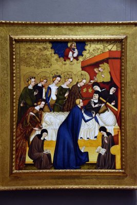 The Death of Saint Clare (1400-1410) - Master of Heiligenkreuz - 6878