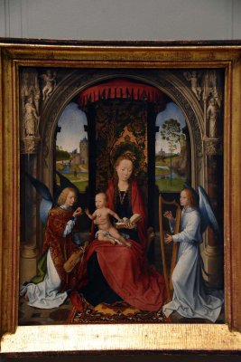 Madonna and Child with Angels (after 1479) - Hans Memling - 6900