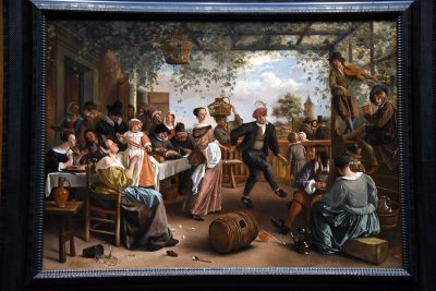 The Dancing Couple (1663) - Jan Steen - 7054
