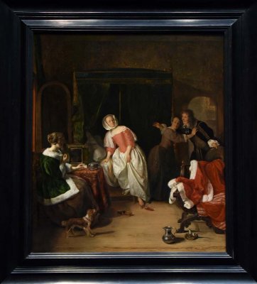 The Intruder (1660) - Gabriel Metsu - 7065