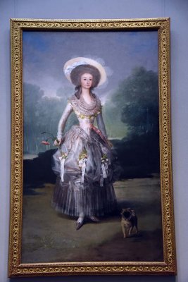 The Marquesa de Pontejos (1786) - Francisco de Goya - 7128