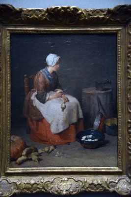 The Kitchen Maid (1738) - Jean-Simon Chardin - 7150