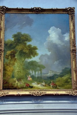 The Swing (1775-1780) - Jean-Honor Fragonard - 7205