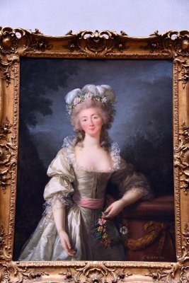 Portrait of Madame du Barry (1782) - Elisabeth Louise Vige Le Brun - 7211
