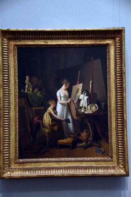 A Painter's Studio (c. 1800) - Louis-Lopold Boilly - 7220